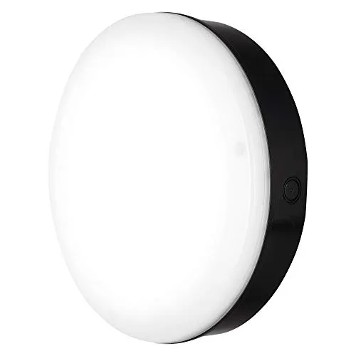 Ledvance Apparecchio da Parete e Soffitto LED per Soffitto, Parete, Surface Bulkhead 300 Sensor, 13/60 W, 220…240 V, Ampiezza Fascio Luminoso 120, Cool White, 4000 K, 1 Confezione