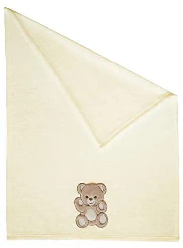 ZOLLNER Coperta per bambini in pile, crema, 75x100 cm, in altri colori