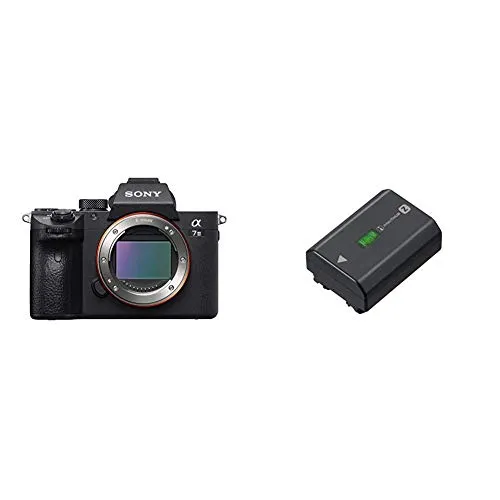 Sony Alpha 7M3 Fotocamera Digitale Mirrorless Full-Frame con Obiettivo Intercambiabile, Nero & NP-FZ100 Batteria ricaricabile per Fotocamere Sony, Compatibile con Sony Alpha 9, Alpha 7RM3, Alpha 7M3