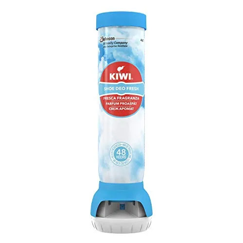 Kiwi Shoe Deo Fresh Deodorante Spray per Scarpe, 100ml
