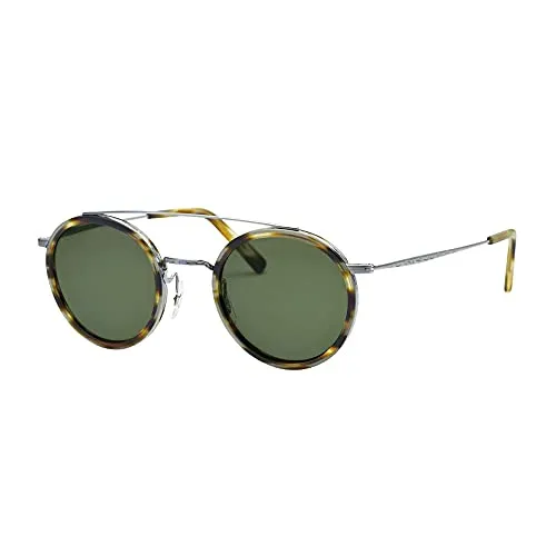 Masunaga Sunglasses GMS-804SP #24 Gunmetal Havana Green 46 25 150 New