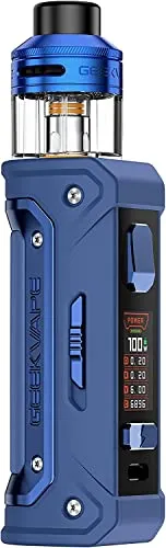 GEEKVAPE E100 (Aegis Eteno) Kit - 100W E100 Box Mod + 4,5 ML Pod Fit Bobina serie P 0,2ohm + P 0,4 ohm E-sigaretta - Senza Batteria