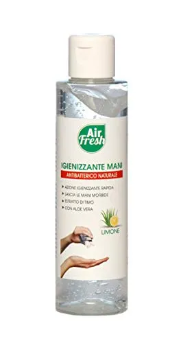 Gel Mani Igienizzante 150 ml, Soluzione Concentrata Con Aloe Vera, Deterge a Fondo Senza Acqua.
