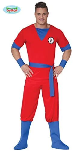 Guirca Costume Goku guerriero Dragon Ball carnevale uomo 84726