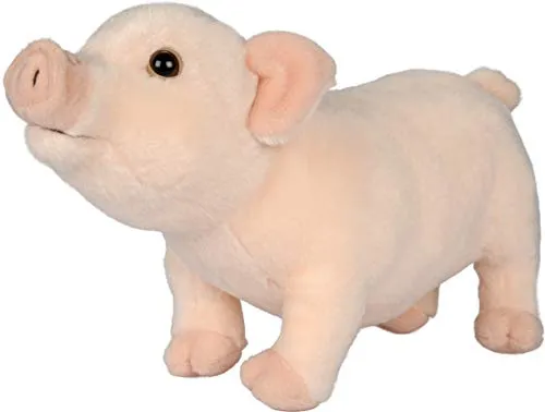 Uni-Toys - maiale rosa – 28 cm (lunghezza) – Maiale – Animali di peluche, peluche