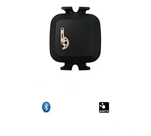 Onlyesh Sensore di Cadenza e Sensore di velocità Ant + Bluetooth per iPhone, Android
