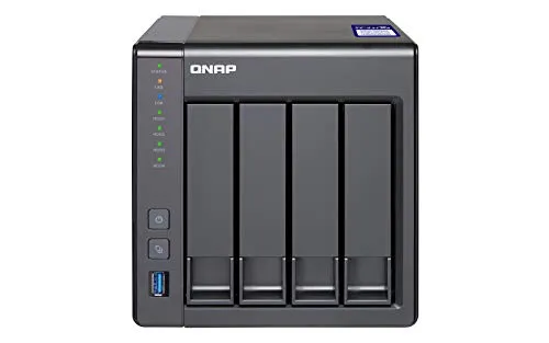 QNAP TS-431X2 Collegamento ethernet LAN Torre Nero NAS