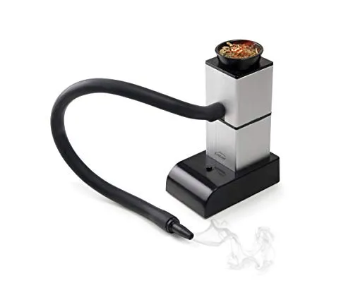 Lacor - 69221 - Magic Food Smoker, Pistola fumante, Fumatore di cucina, Include filtri sostitutivi e borsa di olive, Ideale per fumare e aromatizzarsi