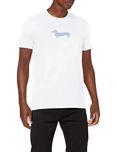 Harmont & Blaine IRD003020849 T-Shirt, Bianco (100 Bianco 100), XXX-Large (Taglia Unica: 3XL) Uomo