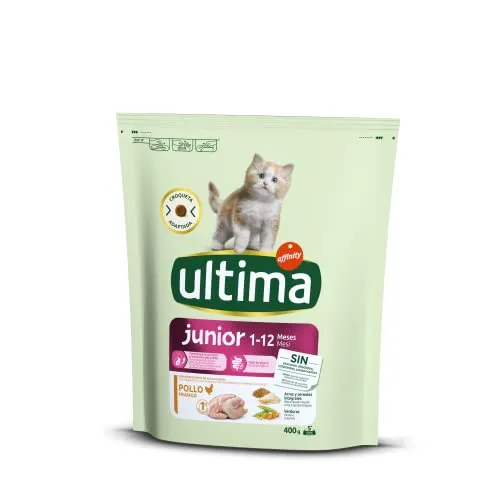 Ultima Cibo per Gattini Junior con Pollo, 400 g