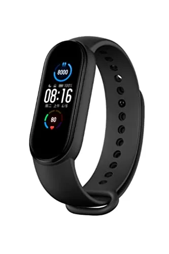 Xiaomi Mi Band 5 Activity Braccialetto Smart, Activity Monitor, Nero