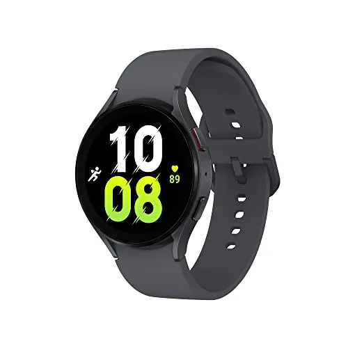 SAMSUNG Galaxy Watch5 Smartwatch, Monitoraggio Benessere, Fitness Tracker, Batteria a lunga durata, Bluetooth, Grafite, 44 mm [Versione Italiana]