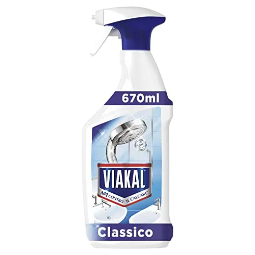 Viakal Spray Classico con Tecnologia Anti-Goccia, 670ml