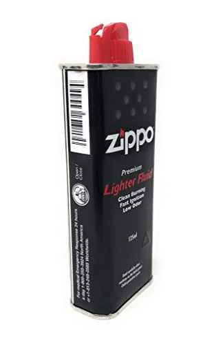 Ricarica per accendino a benzina Zippo da 125 ml (etichetta in lingua italiana non garantita)