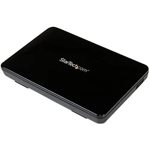 StarTech.com Enclosure per Disco Rigido SSD SATA III da 2,5", Case Esterno USB 3.0 con UASP per Hard Drive da 2.5 pollici, HDD USB Portatile con Installazione Senza Attrezzi , S2510BPU33