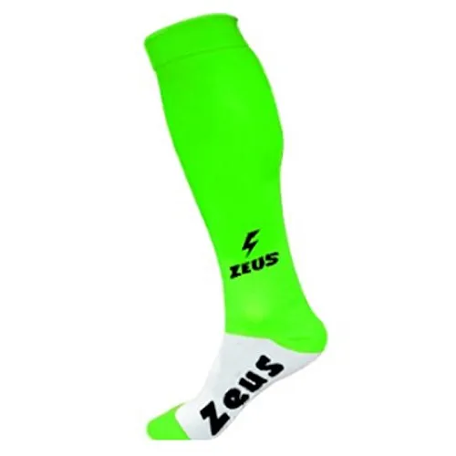 CALZA ZEUS ENERGY CALZETTONI CALZEROTTI CALZINI CALCIO CALCETTO (VERDE FLUO, SENIOR)