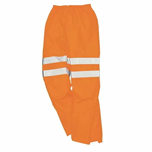 Portwest RT61 Pantaloni Traspiranti ad Alta Visibilità, Arancione, XXXL