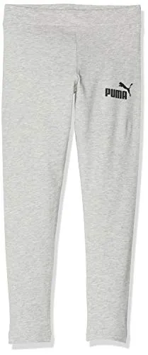 PUMA Ess G, Pantaloni Unisex-Bambini, Grigio (Light Grey Heather), 140