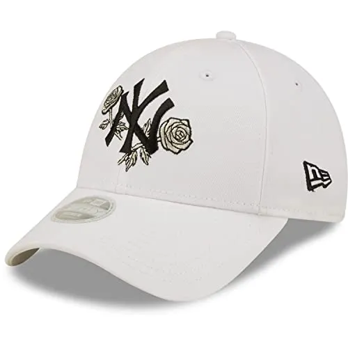 New Era Cappellino 9Forty Damen - FLORAL New York Yankees bianco