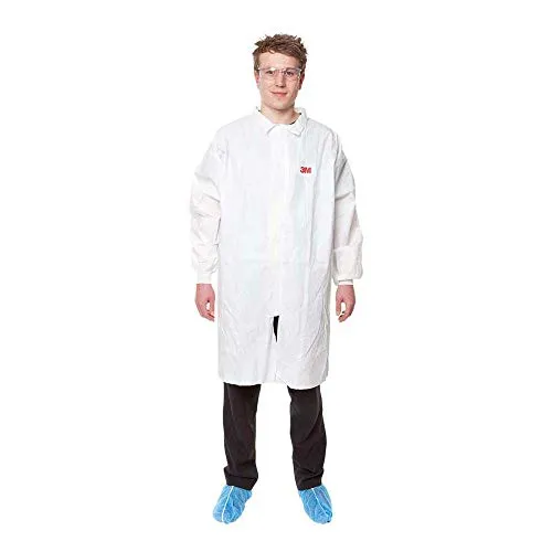 3M 4440 Camice da laboratorio/Visitatore, Bianco, taglia L