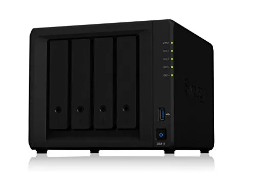 Synology DS418 24TB (4 x 6TB WD RED HDD)