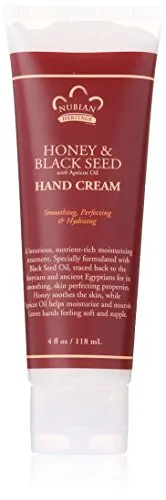 Nubian Heritage Hand Cream, Honey and Black Seed, 4 Ounce by Nubian Heritage