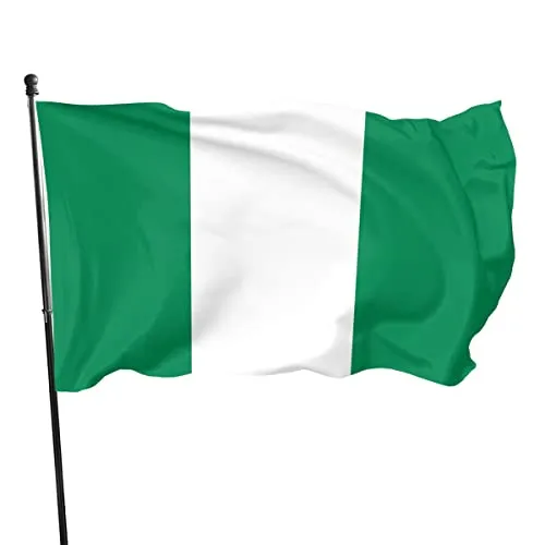 bandiera nazionale 90x150cm Bandiera verde bianca NGA NG Nigeria