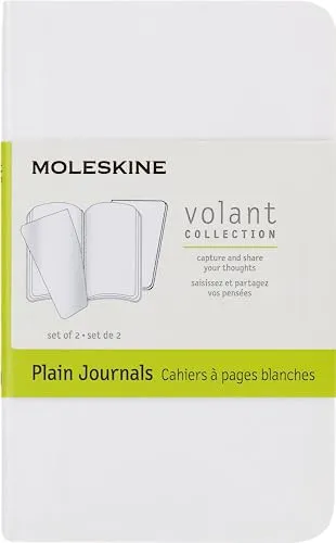 Moleskine Quaderno Cahier Journal Volant Collection, Pagina Bianca, Bianco
