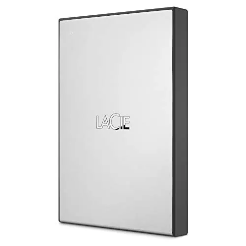 LaCie USB 3.0 Drive, Unità Disco Esterna Portatile da 2 TB, USB 3.0, 6,3 cm, per Mac, PC, Xbox One e PlayStation 4 (STHY2000800)
