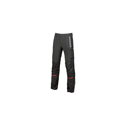 U POWER SY008BC-46 Gamma di Pantaloni, Black Carbon, 46 Unisex-Adulto