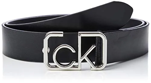 Calvin Klein K60k606104 Cintura, Nero (Black Bds), (Taglia Produttore: 100) Donna