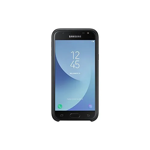 Samsung Dual Layer Custodia per Galaxy J3 (2017), Nero