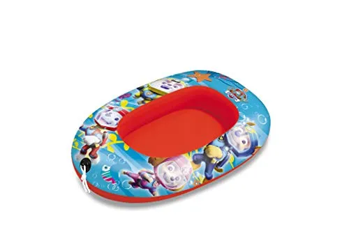 Mondo Toys - Paw Patrol Small Boat - Canotto Gonfiabile / Gommone per Bambini - misura 94 cm - Facile da Gonfiare e Sgonfiare - PVC Termosaldato resistente - ideale per spiaggia, mare, piscina - 16631