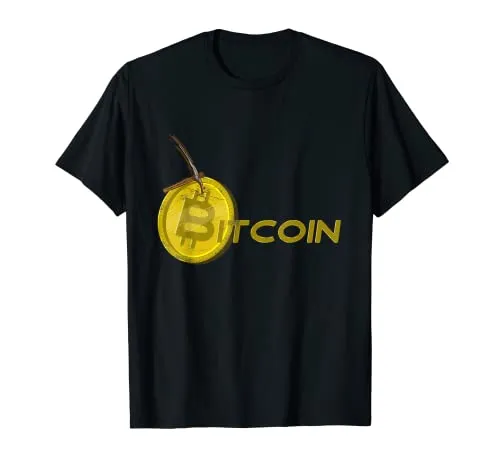 Bitcoin - Data Mining - Mercato NYSE Maglietta