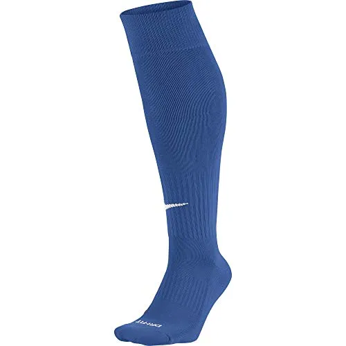 Nike Knee High Classic Football Dri Fit, Calzini Unisex, Blu (Varsity Royal Blue/White), 42-46