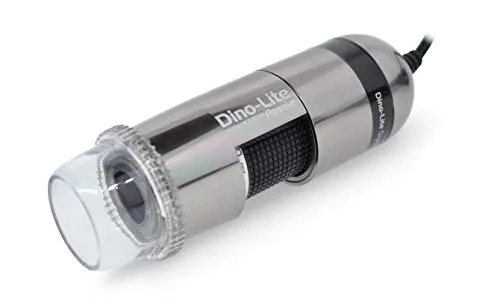 Dino-Lite AM7013MZT Microscopio USB Digitale da 5 Megapixel con Polarizzatore Incorporato e Alloggiamento in Alluminio