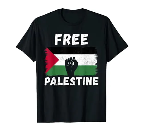 Palestina Anti oppressione Free Palestine Maglietta