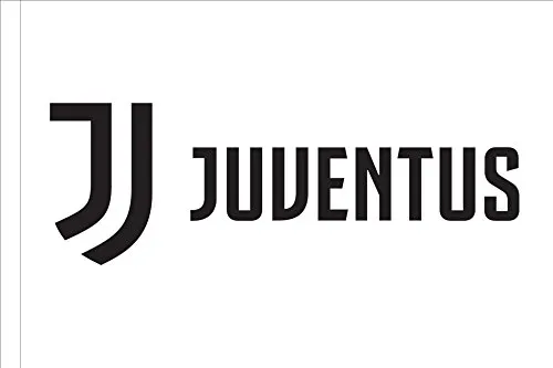 Bandiera Juventus Juve Ufficiale cm. 100 x 140 Bianca