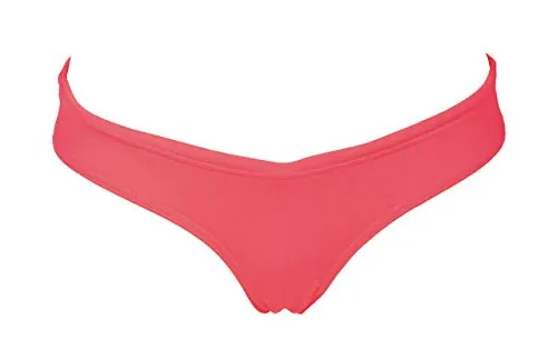 ARENA Rule Breaker Unique Brief MaxLife Bikini Bottom Parte Inferiore, Stella Gialla Rossa Fluo, S Donna