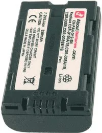 Batteria tipo PANASONIC CGR-D08R, 7.2V, 1100mAh, Li-ion