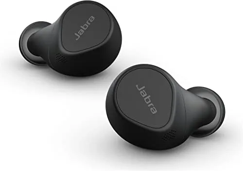 Jabra Evolve2 Buds Bluetooth In-Ear True Wireless, cancellazione attiva del rumore (ANC), tecnologia MultiSensor Voice - Certificati per funzionare con le app per riunioni virtuali - Nero