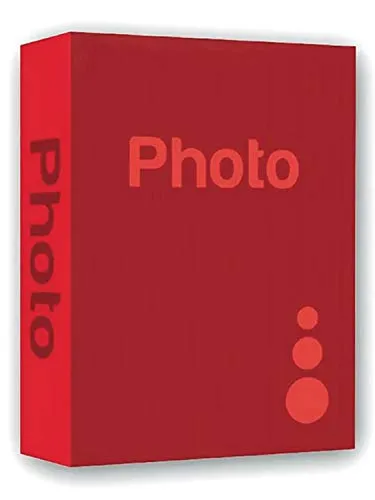 Album Fotografico Basic a Tasche 13X19 - 300 Foto - Memo - Rosso