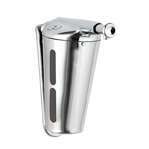 Dosatore Di Sapone Liquido Dispenser Erogatore In Acciaio Inox Nofer 03003.b