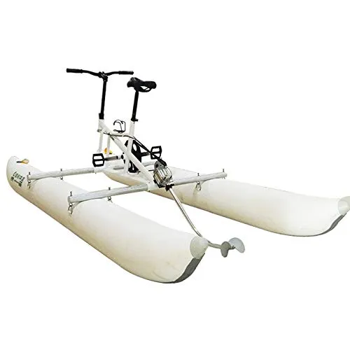 Xgxyklo Biciclette Acquatiche, Kayak Gonfiabile Bikeboat per Lago, Sport Acquatici da Turismo Kayak Pedalò Mare Barca per La Pesca Sportiva Divertente