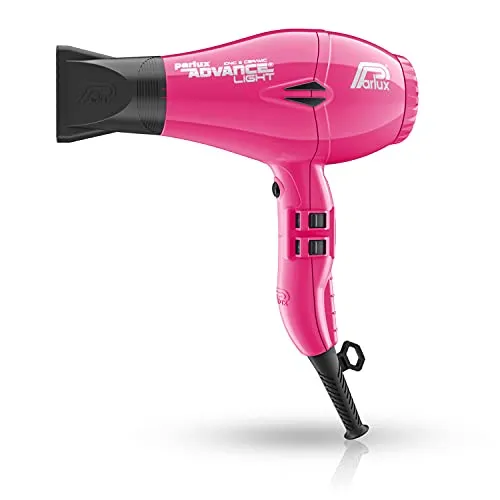 Parlux Advance Light Asciugacapelli Professionale, Ionic & Ceramic, Fuxia