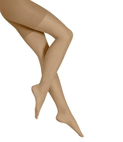 Wolford - Luxe 9 Control Top Tights, Donna sand, XS 9 den