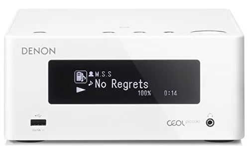 Denon DRA-N4 Sintoamplificatore Network Audio, Bianco