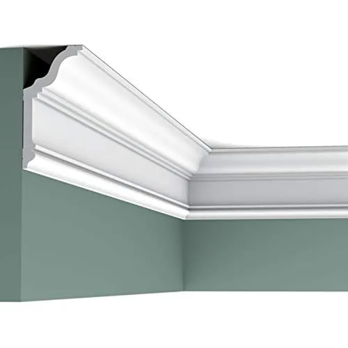 Cornice soffitto parete Orac Decor CX192 LUXXUS modanatura modanatura tipo stucco design classico senza tempo bianco 2 m