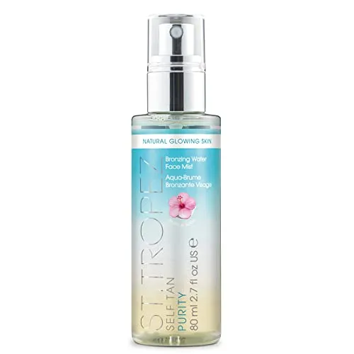 St.Tropez Spray abbronzante Self Tan Purity Water, ipoallergenico, confezione da 1, tutto (1 x 80 ml), tonico per il viso