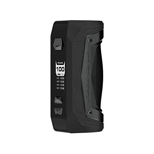 Geekvape Aegis MAX Mod 100W max Output di 21700/18650 Batteria impermeabile alla polvere-Proof, Batteria, No e Liquid, No Nicotina (Spazio nero)